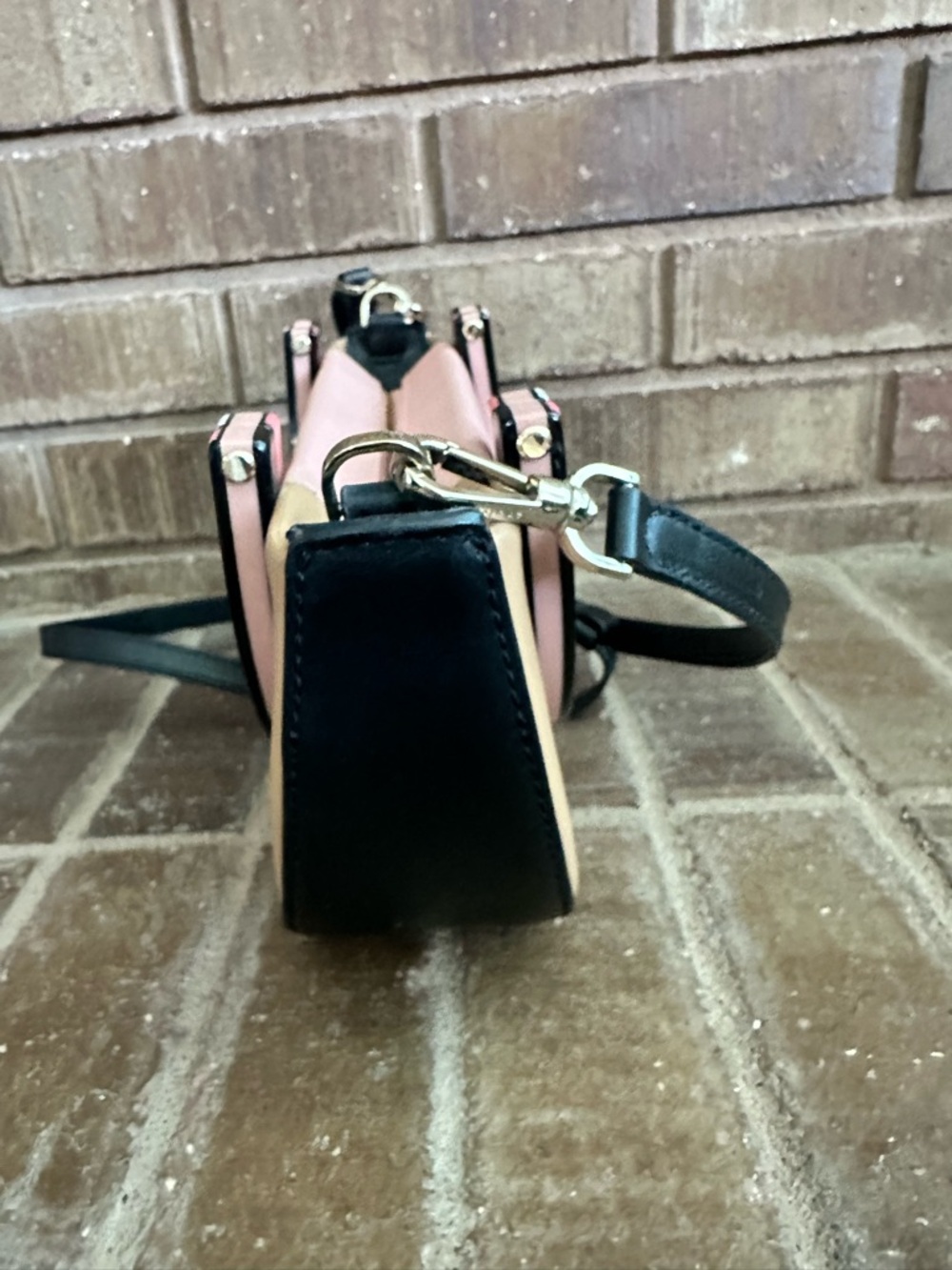 Kate Spade Betty Half Moon Colorblock Crossbody Bag - Picture 3 of 7